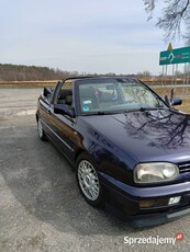 VW golf 3 cabrio wersja Rolling Stones 1.8 90KM, 1995r.