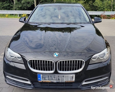 BMW 518d, Duża NAVI, FV 23%, 2016 Salon PL, 155 tys. km