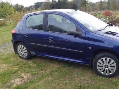 Peugeot 206. 1.1 benz, 2000r.