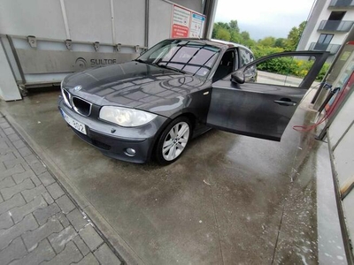 BMW 1 E87 GRAFITOWY 120i benzyna 2005