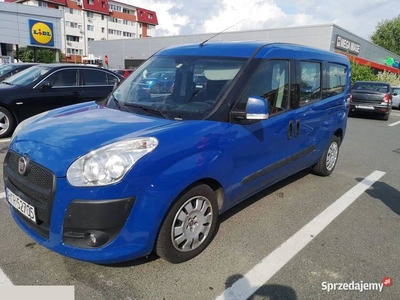 Fiat Doblo 1.6JTD 105KM 2014r kamera klimatyzacja navi