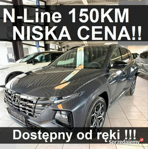 Hyundai Tucson 150KM N-Line El. klapa NiskaCena Dostępny od…