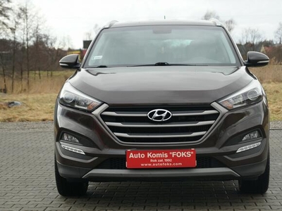 Hyundai Tucson salon pl II gi wł. serwis w aso navi led grz. fotele