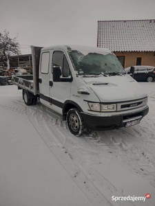 Iveco daily 3514 Doka paka 3.2m doinwestowany mały przebieg