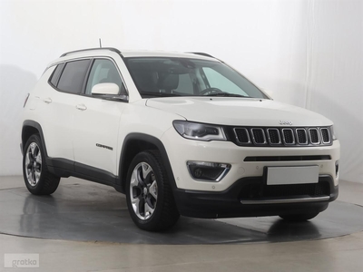 Jeep Compass II , Salon Polska, Serwis ASO, GAZ, Skóra, Navi, Klimatronic,