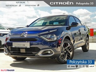 Citroen C4 1.2 benzyna 136 KM 2024r. (Warszawa)