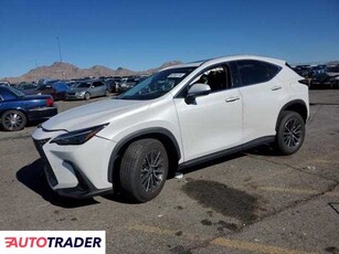 Lexus NX 2.0 hybrydowy 2022r. (NORTH LAS VEGAS)