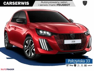 Peugeot 208 1.2 benzyna 100 KM 2024r. (Warszawa)