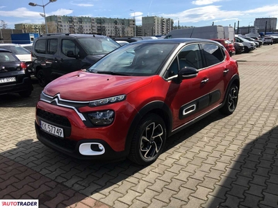 Citroen C3 1.2 benzyna 83 KM 2022r. (Kraków, Nowy Targ)