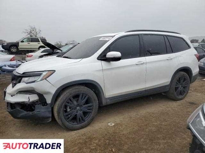 Honda Pilot 3.0 benzyna 2021r. (SAN MARTIN)