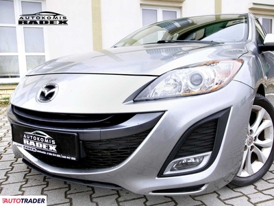 Mazda 3 1.6 benzyna 105 KM 2010r. (Świebodzin)