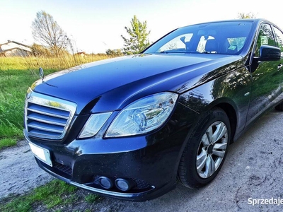 Mercedes E 220 Cdi W 212, 2010 rok, anglik zarejestrowany sp