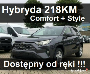 Toyota RAV-4 Hybryda 218KM 2x4 Comfort Pakiet Style Dostępn…