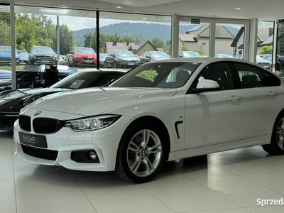 BMW 430 F36 GranCoupe 430i xDrive M Sport, salon PL, FV-23%, gw, DOSTAWA