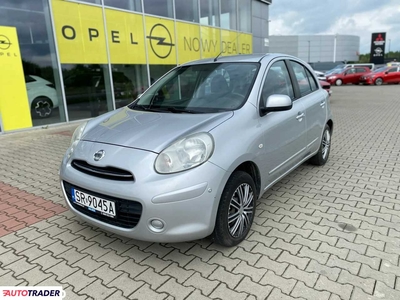 Nissan Micra 1.2 benzyna 80 KM 2010r. (Kraków)