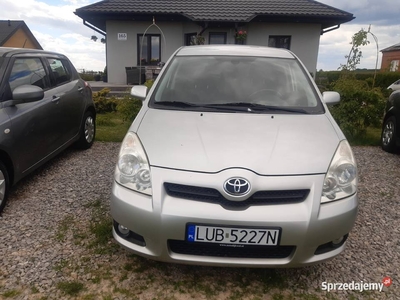 TOYOTA COROLLA VERSO 1.8 BENZYNA 125KM SPROWADZONY ZAREJESTROWANY W POLSCE