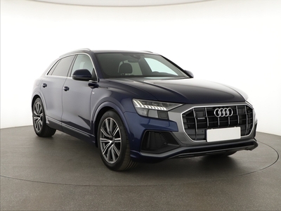 Audi Q8 , 1. Właściciel, Serwis ASO, 281 KM, Automat, Skóra, Navi,