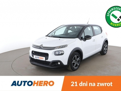 Citroen C3 III niski przebieg zestaw głośnomówiący tempomat