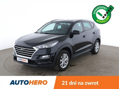 Hyundai Tucson III navi /grzane fotele/ tempomat /ks.serwisowa /PDC/ Bluetooth