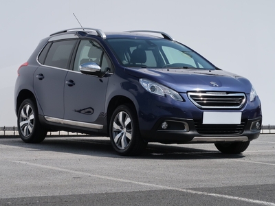 Peugeot 2008 , Automat, Skóra, Navi, Klimatronic, Tempomat, Parktronic,