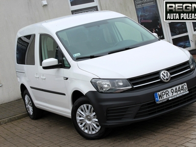 Volkswagen Caddy III SalonPL 2.0TDI SCR FV23% 1WŁ 12.2019r Parktronic Tempomat Gwarancja