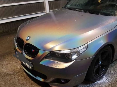 BMW e60 m pakiet z VIN, 2.0d 200KM, seria 5, gwint faktury/paragony