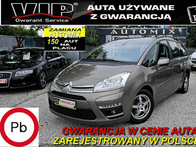 Citroen C4 Grand Picasso 1.6 Benzyna*Śliczny ,Lift,Ledy 7-Os ,Zadbany,GWAR…