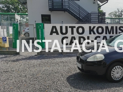 Fiat Grande Punto Krajowy, pierwszy właściciel, instalacja gazowa.