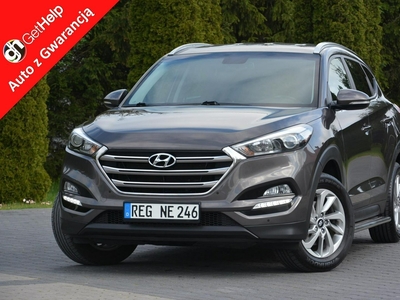 Hyundai Tucson III 1.6GDI (135KM) Ledy Duża Navi Kamera Grz. Kierownic 2xParktr. ASO