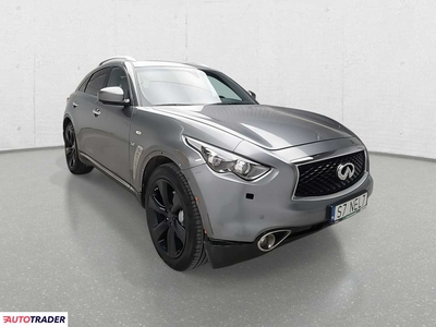 Infiniti QX70 5.0 benzyna 390 KM 2018r. (Komorniki)