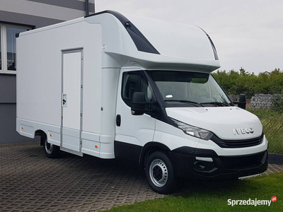 Iveco Daily KONTENER NISKOPODŁOGOWY 4,31x2,23x2,42 SKLEP KAMPER KLIMA FOOD…