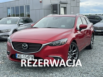 Mazda 6 III 2.5i 192KM SkyActiv-G Skypassion AT, Salon PL, FV23%, Head Up