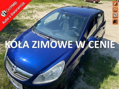 Opel Corsa D 5 drzwi, mocny silnik, niezawodna benzyna, 2 kpl. kół, Aux, Isofix