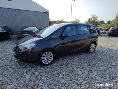 Opel Zafira 1.4 Turbo, 7 foteli, serwis do końca, duży wyświetlacz!