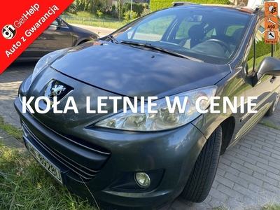 Peugeot 207 Benzyna, po liftingu, klimatyzacja, szklany dach, isofix