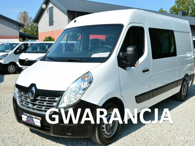 Renault Master 7 osobowy brygadówka doka pełna opcja servis regały