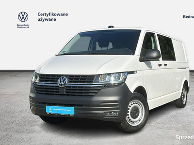 Volkswagen Transporter Brygadówka L2H1 / Bezwypadkowy / Salon Polska / Ser…