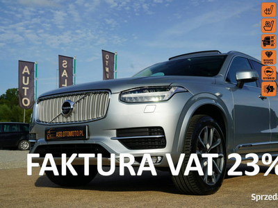 Volvo XC 90 INSCRIPTION panorama FUL LED 7-os SKÓRA nawi kamera 360 pneuma…