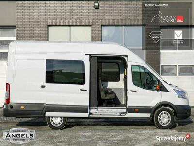 Ford Transit 7 osób Brygadowy MAXI L4H3 170KM Trend kamera …