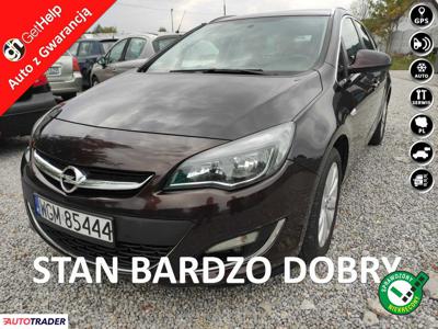 Opel Astra 1.4 benzyna 120 KM 2013r. (Stare Budy)