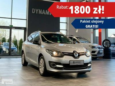 Renault Megane IV Grandtour Limited 1.5dCi 110KM M6 2016 r.,salon PL, I wł., f-a VAT