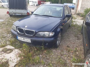 Bmw 320i e46 lift uszkodzone z przeznaczeniem na części