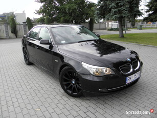 BMW 523i LIFT E60 2,5 190KM Klimatronik ALU 18 Manual Ksenon Skóra Navi