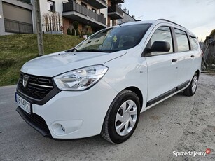 Dacia Lodgy 2018, 7-miejscowa, 1.6 102 KM, salon Polska, I właściciel