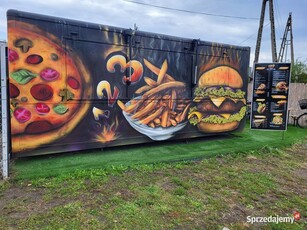 Food truck , kontener gastronomiczny Pizza-burges