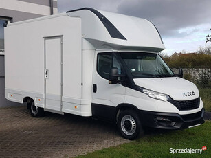 Iveco Daily KONTENER NISKOPODŁOGOWY 4,43x2,23x2,42 SKLEP FOODTRUCK KAMPER …