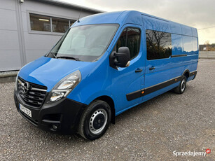 Opel Movano L4H2 MAXI Master Brygadówka 7-Osób Klima Kamera PDC RWD