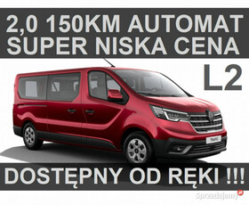 Renault Trafic L2 150KM 2,0 Automat Super Niska Cena Kamera Od ręki !! 237…