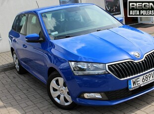 Skoda Fabia III SalonPL Ambition MPI FV23% Lift Rej.2019 LED Serwis ASO 1WŁ Gwarancj