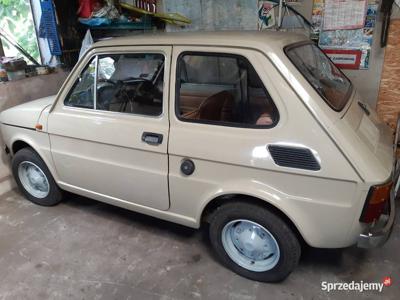 Fiat 126p w oryginalnym stanie, niski przebieg bez rdzy